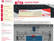 Tablet Screenshot of ead-systeme.de
